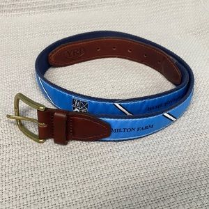 Hamilton Farm Golf Club YRI Ribbon Golf Belt